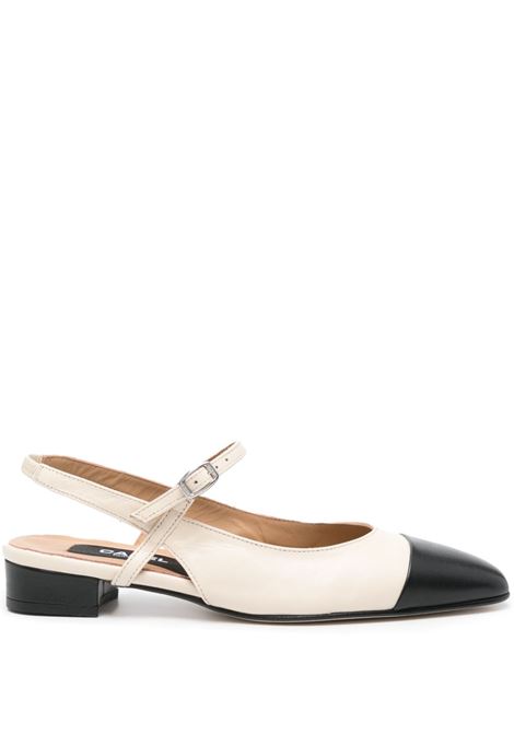 Beige and black Oceano 30mm Ballerina Shoes Carel paris - women CAREL PARIS | OCEANO332344BG
